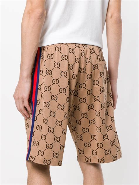 gucci mens denim shorts|gucci shorts men's cheap.